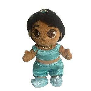 Princess Jasmine 11” Toddler Plush Aladdin Doll Disney Store Stuffed Toy